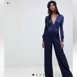 ASOS Glamourous Tall Wide Leg Jumpsuit